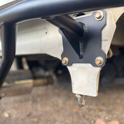 SaikoMFG NA/NB Miata front bash bar bolt kit – yellow zinc
