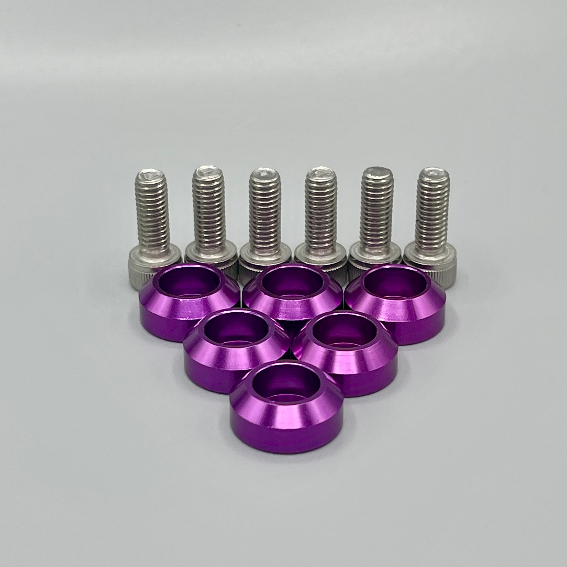 20-Piece Bumper Washer Kit - Aluminum Engine Bay Dress Up Bolts In - Foto 1