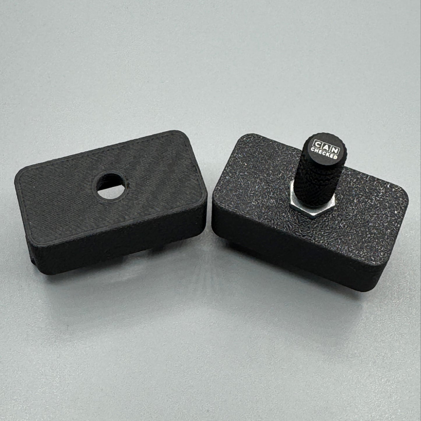 Miata Dash Switch Mount for Can Checked Rotary Knob