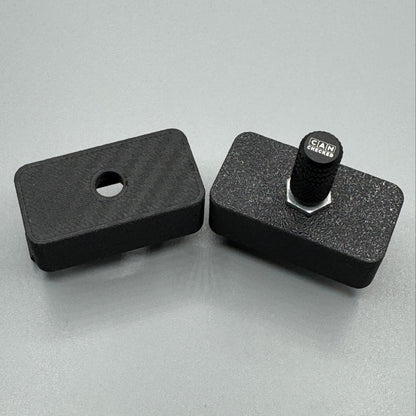 Miata Dash Switch Mount for Can Checked Rotary Knob