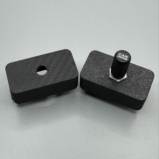 Miata Dash Switch Mount for Can Checked Rotary Knob