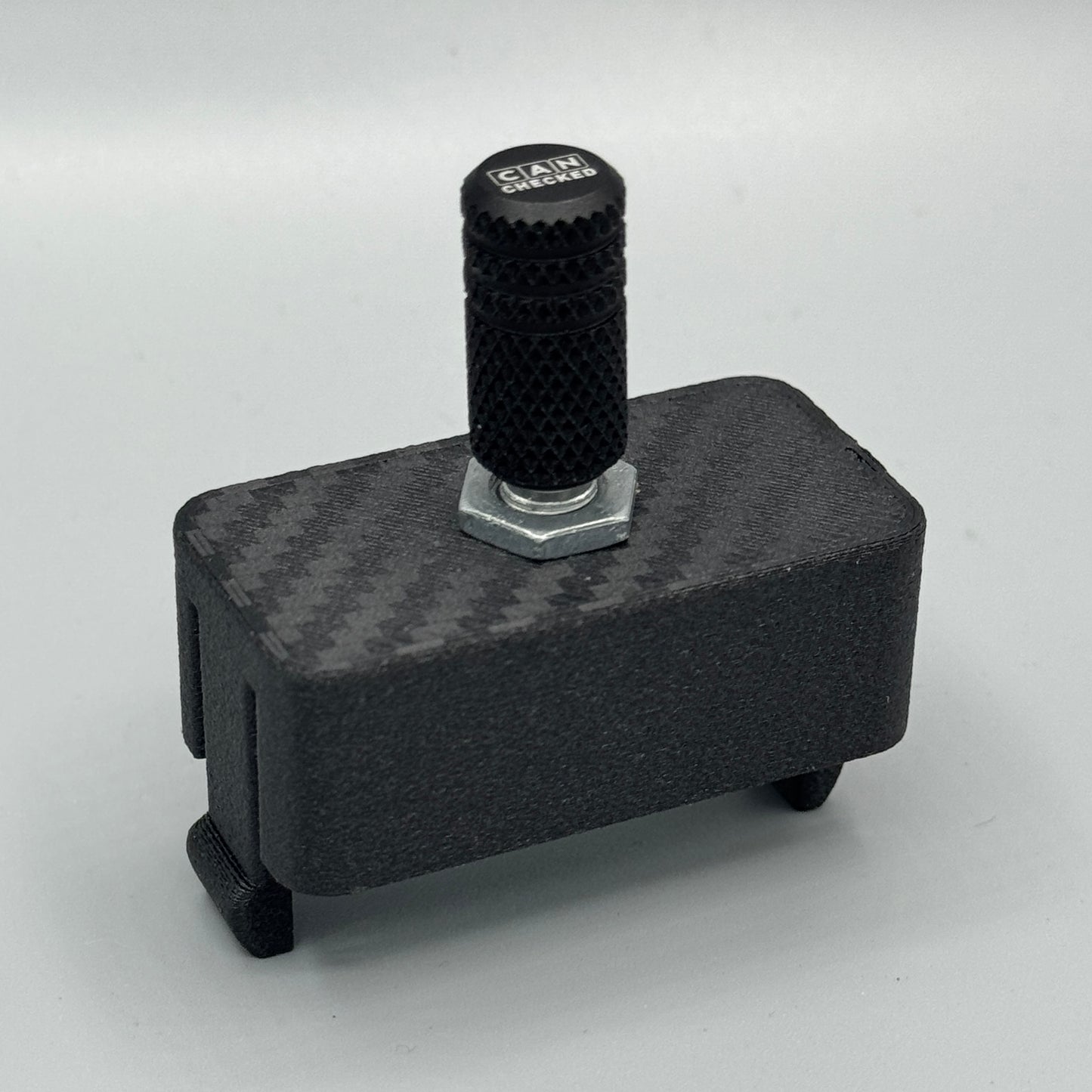 Miata Dash Switch Mount for Can Checked Rotary Knob