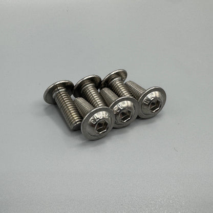 Stainless soft-top and hardtop latch bolt kit for NA/NB Mazda Miata
