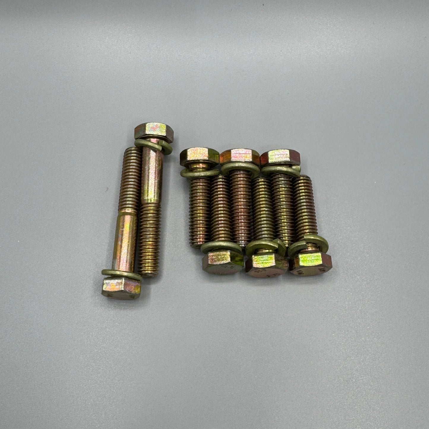 Clear or yellow zinc differential housing bolt kit for NA/NB Mazda Miata and FC RX7