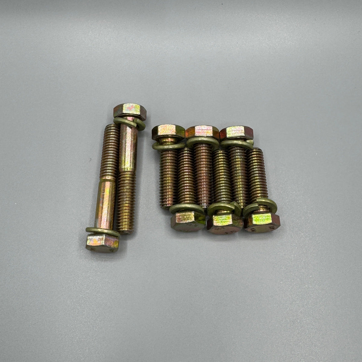 Clear or yellow zinc differential housing bolt kit for NA/NB Mazda Miata and FC RX7