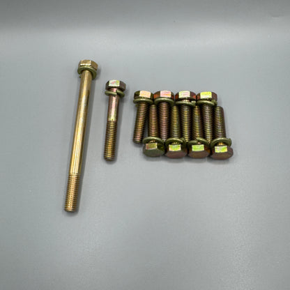 Clear or yellow zinc differential housing bolt kit for NA/NB Mazda Miata and FC RX7