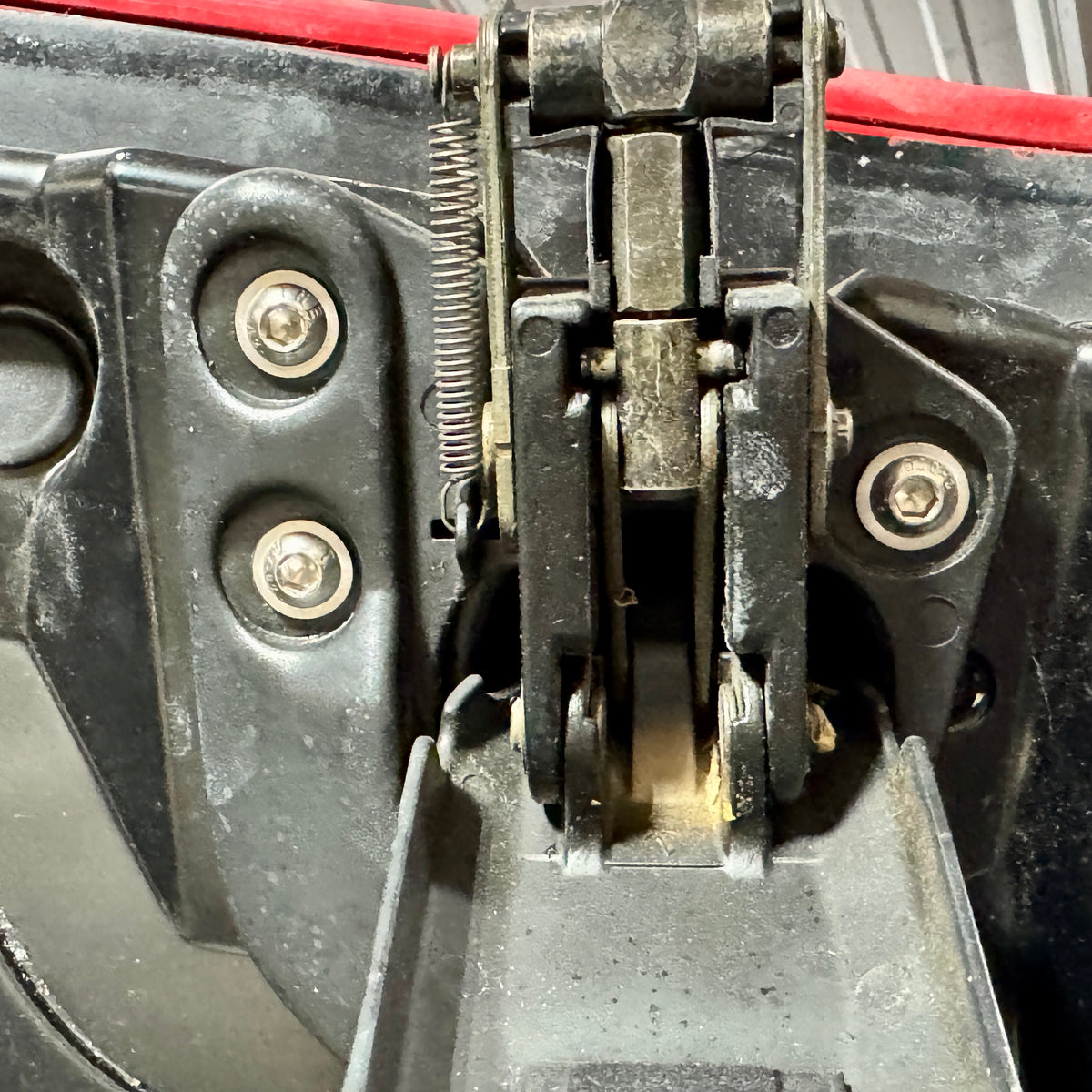 Stainless top latch mounting bolts for NA/NB Mazda Miata