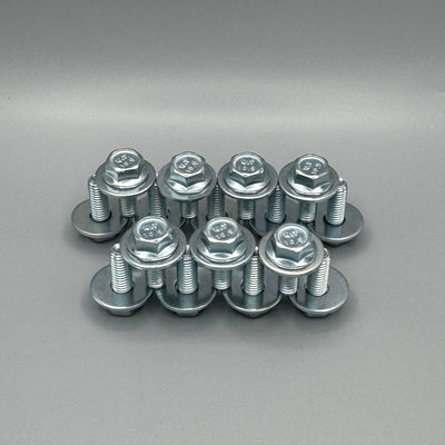 SaikoMFG rear parcel shelf cover bolt kit for NA Mazda Miata – clear zinc