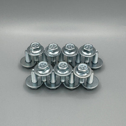 SaikoMFG rear parcel shelf cover bolt kit for NA Mazda Miata – clear zinc