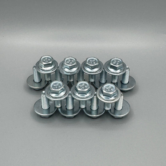SaikoMFG rear parcel shelf cover bolt kit for NA Mazda Miata – clear zinc