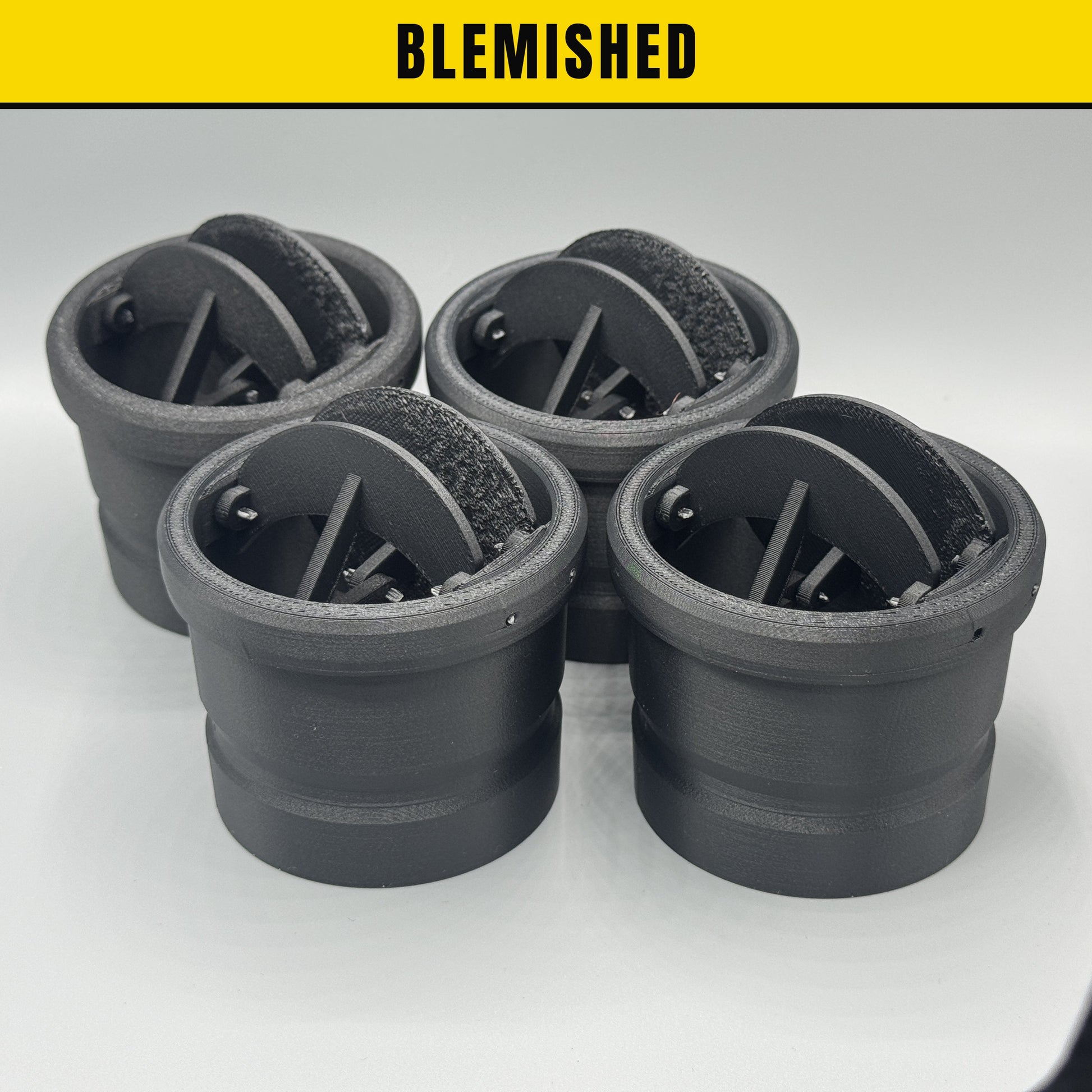 Eclipse Style Air Vents - Blemished, backside