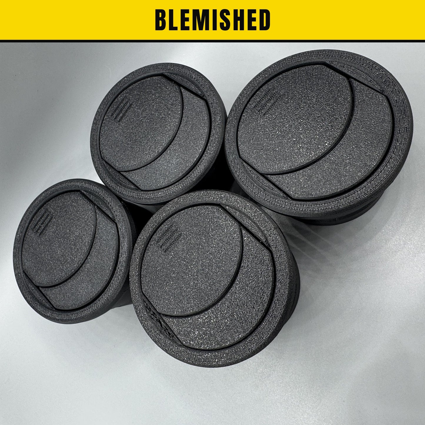 Eclipse Style Air Vents - Blemished, face